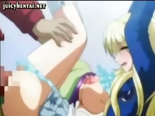 Hentai chick gets tight hole filled