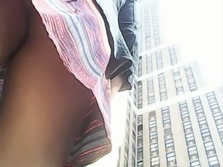 June upskirts in the City
