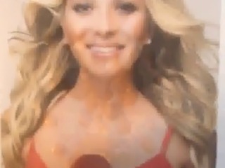 guelcan kamps turkish tv presenter cumshot tribute