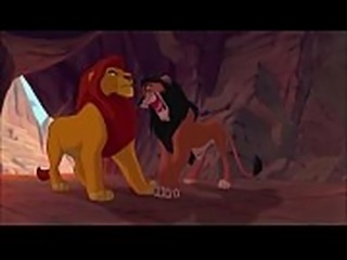 O Rei Le&atilde_o 1994 - Di&aacute_logo entre Mufasa e Scar.