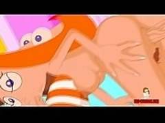Cartoon Porn - Hentai Phineas and Ferb toon fuck with young teens