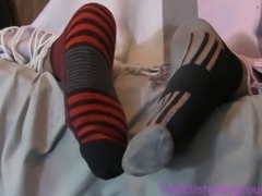Socks Strip and Oiled Soles