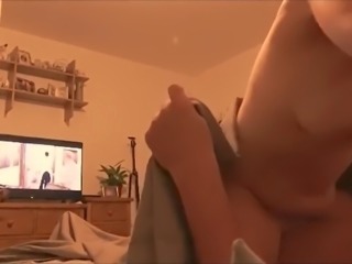 Mom wakes up step son and rides him and gets fucked then leaves his room