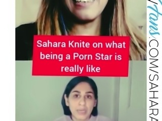 Sahara Knite chats about desi culture and porn ( edited version of 1hr insta live)