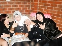 Turkish-Arabic-Asian hijap mix photo 26