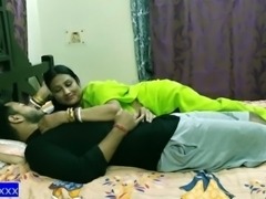 Indian xxx milf aunty ko shat first time sex but brother caught us and he demands sex!!!