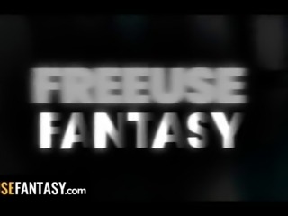 FreeUse Fantasy - Lucky Stud Bangs Hot Teen Girl In Front Of His Girlfriend And Creampies Her Pussy