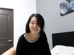 Pretty Japanese teen solo masturbation Uncensored