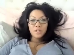 Webcam Asian chick anal masturbation tease