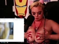 BBW with big boobs on webcam 3 gives ca