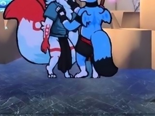 Oh So Hero! All animations i could find (Gay furry game)