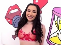 Aria Lee - Fucked In Red Lingerie