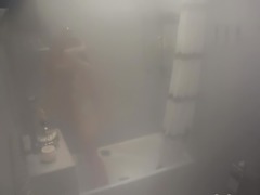 Video of my naked hot ex in a luxury steam shower