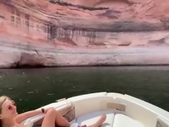 Couple Fucks On Boat With Cumshot