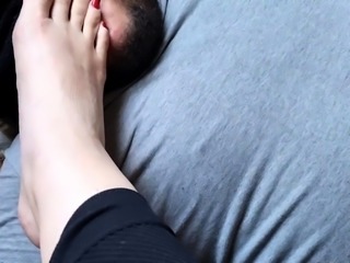 Black Amateur Explore Hot Foot Fetish