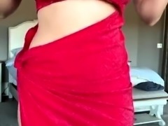 Christina Khalil Spicy Red Outfit Video Leaked