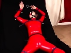 Red Latex And Restraints