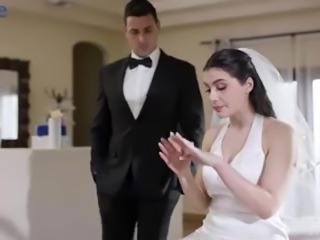 Bride gets her anal fucked the day before wedding by best man