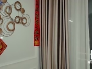 Family reunion turned out into threesome for asian stepsiblings