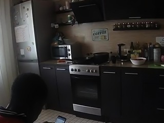 Sexy African beauty gives interracial blowjob on hidden cam