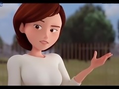 3D Porn Cartoon: Sexy Busty Aunt Cass Gets Her Butthole Drilled & Filled With...