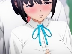 Private sex lesson for stacked and slutty anime schoolgirl