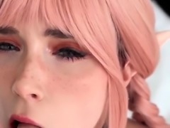 Teen cutie learning a lesson in bondage and submission