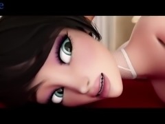 3D Cartoon - Futa Stepmother Fucks Her Little Slut