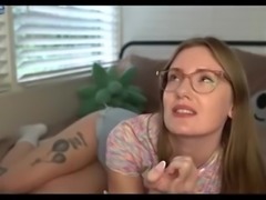 Pretty Inked Fit Blonde PAWG Takes Away Her Friend's Virginity (Solo Role...