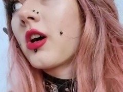 Close up BJ cumshot