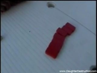 Teen mouth hatefucked until crying
