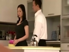 Japanese milf housewife getting it on free