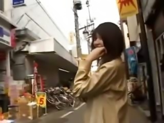 Asian girl having pussy masturbated