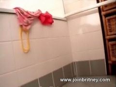 Wife is jizzed in bathroom free