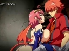 Anime hardcore cunt banging with busty sex bomb