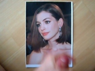 Anne Hathaway Cum Tribute (Facial)