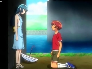 Anime shemale gets her cock sucked