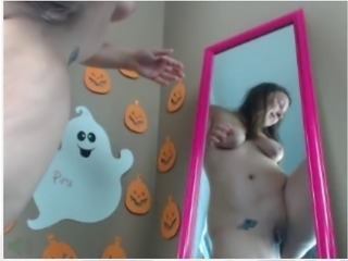 Extreme Standing Squirt x4 on Mirror