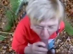 Granny Head #10 (Outdoors in the Woods)