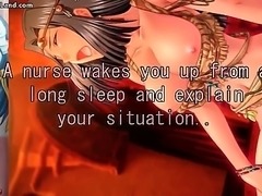 Sexy anime babes suck stiff rod and get