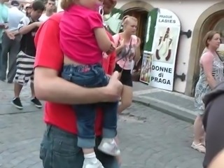 Crazy public xxx involving Spicy blonde female