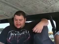Hungry fellows driving a real bangbus and picking up pretty shameless babes with juicy asses
