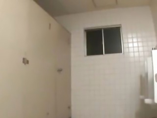 Japanese Teen Fucked In A Bathroom