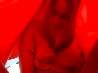 Have a look at amazing depraved little bitch Vika masturbating with her sex toy