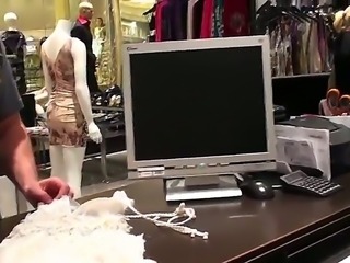 Jmac meets Isebella in the local clothing shop and invites this sexy mulatto for a hot action