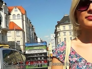 Its so easy to meet stunningly beautiful girls in Europe, but it is not that easy to seduce them for a porn shooting. Well, at least its worth a try!