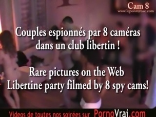 Camera espion en soiree privee ! French spycam149