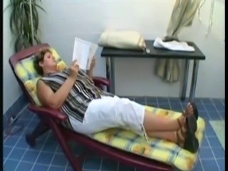 Mature Massage Thearpist Fucks Client
