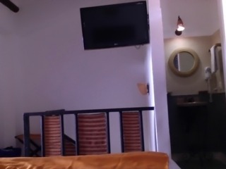 Maid at the hotel in Colombia