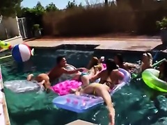 Perfect group anal sexing outdoors